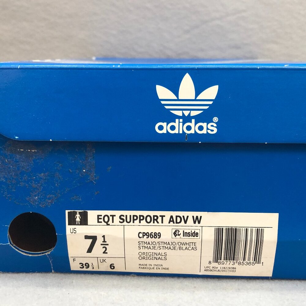 Adidas Womens Size 7.5 Green Running Shoes Sneakers EQT Support ADV CP9689 - Picture 11 of 11